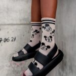 Sandały piankowe Madam Purr czarne