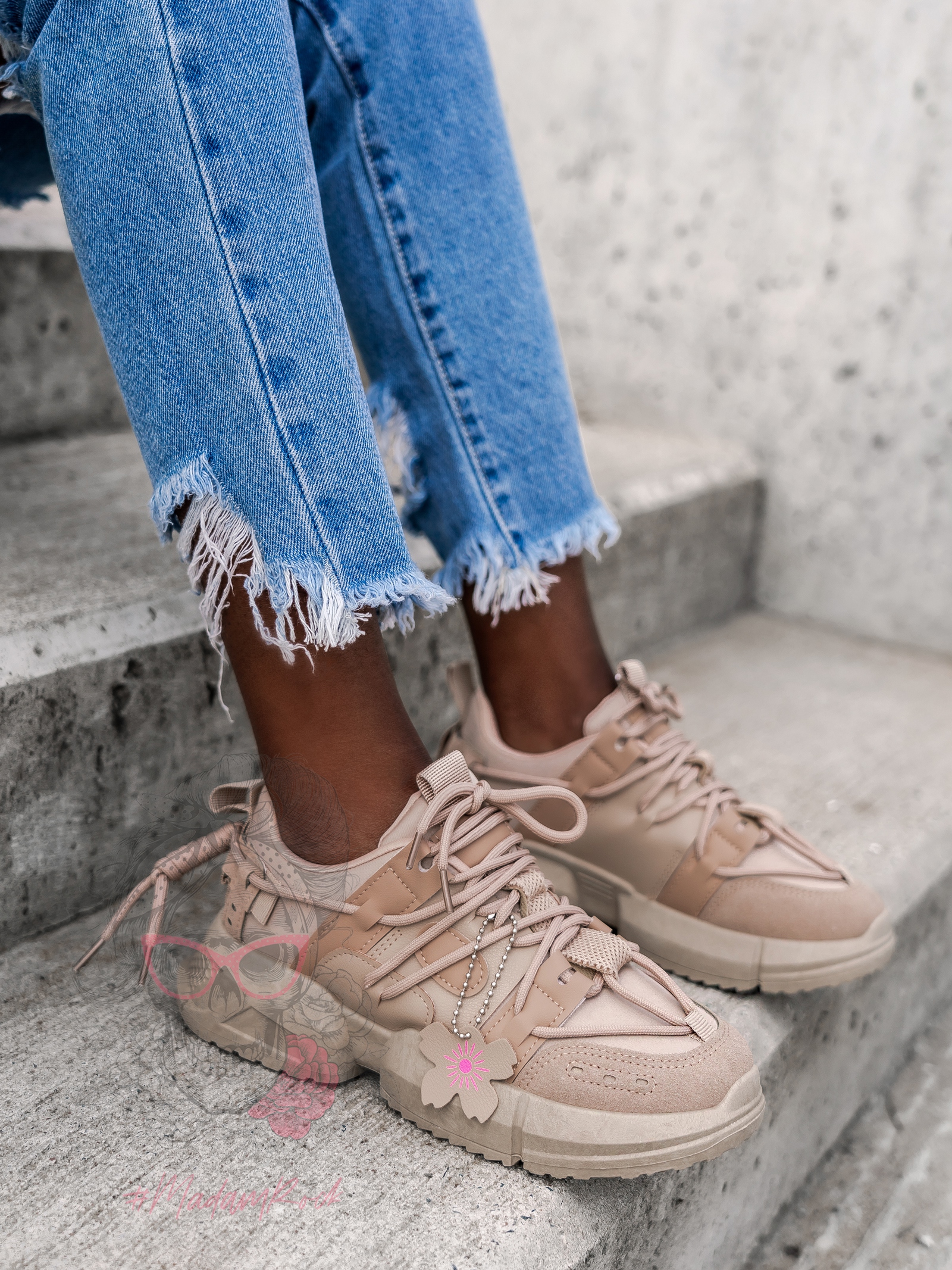 Buty sportowe Madam Gipsy j.karmelowe Buty sportowe Madam Gipsy j.karmelowe