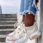 Buty sportowe Madam Nuttiness beżowe