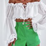 Bluzka hiszpanka Romantic Style O'la Voga ecru