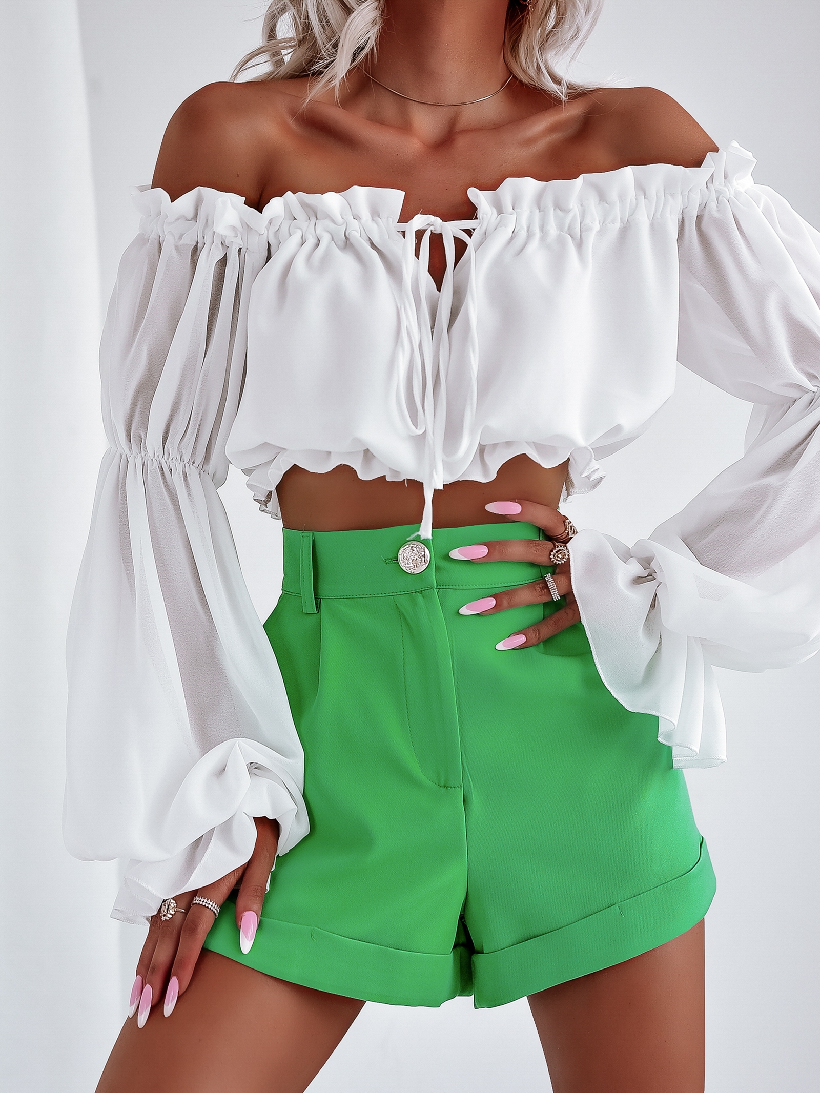 Bluzka hiszpanka Romantic Style O'la Voga ecru Bluzka hiszpanka Romantic Style O'la Voga ecru