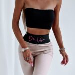 Kolarki z logo O'la Voga Ester beżowe