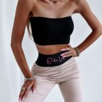 Kolarki z logo O'la Voga Ester beżowe