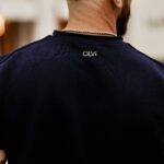 Komplet męski ze spodenkami Olv Man OLA VOGA granatowy