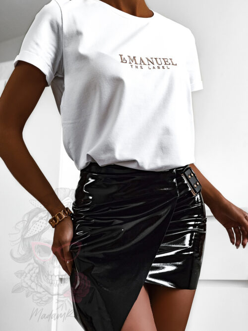 Spódniczka lateksowa Hades czarna