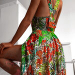 Sukienka plażowa NB Andaluzja zielona