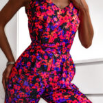 Kombinezon letni NB Violacea długi fuksja