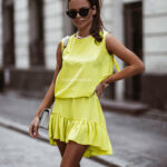 Sukienka oversize NB Flow żółta