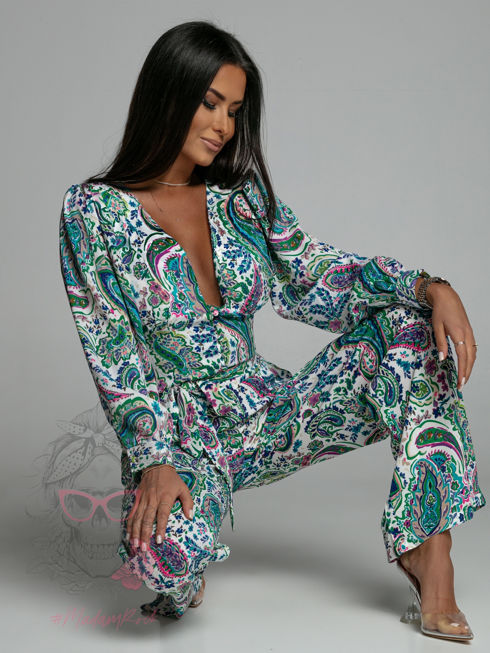 Komplet wakacyjny Belori zielony