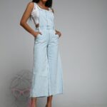 Spodnie ogrodniczki jeansowe Latest blue