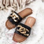 Klapki damskie Madam Good Deal czarne