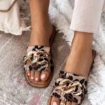 Klapki damskie Madam Good Deal panterka