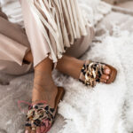 Klapki damskie Madam Good Deal panterka