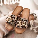 Klapki damskie Madam Good Deal panterka