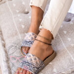 Klapki miękkie Rock Versaco beżowe