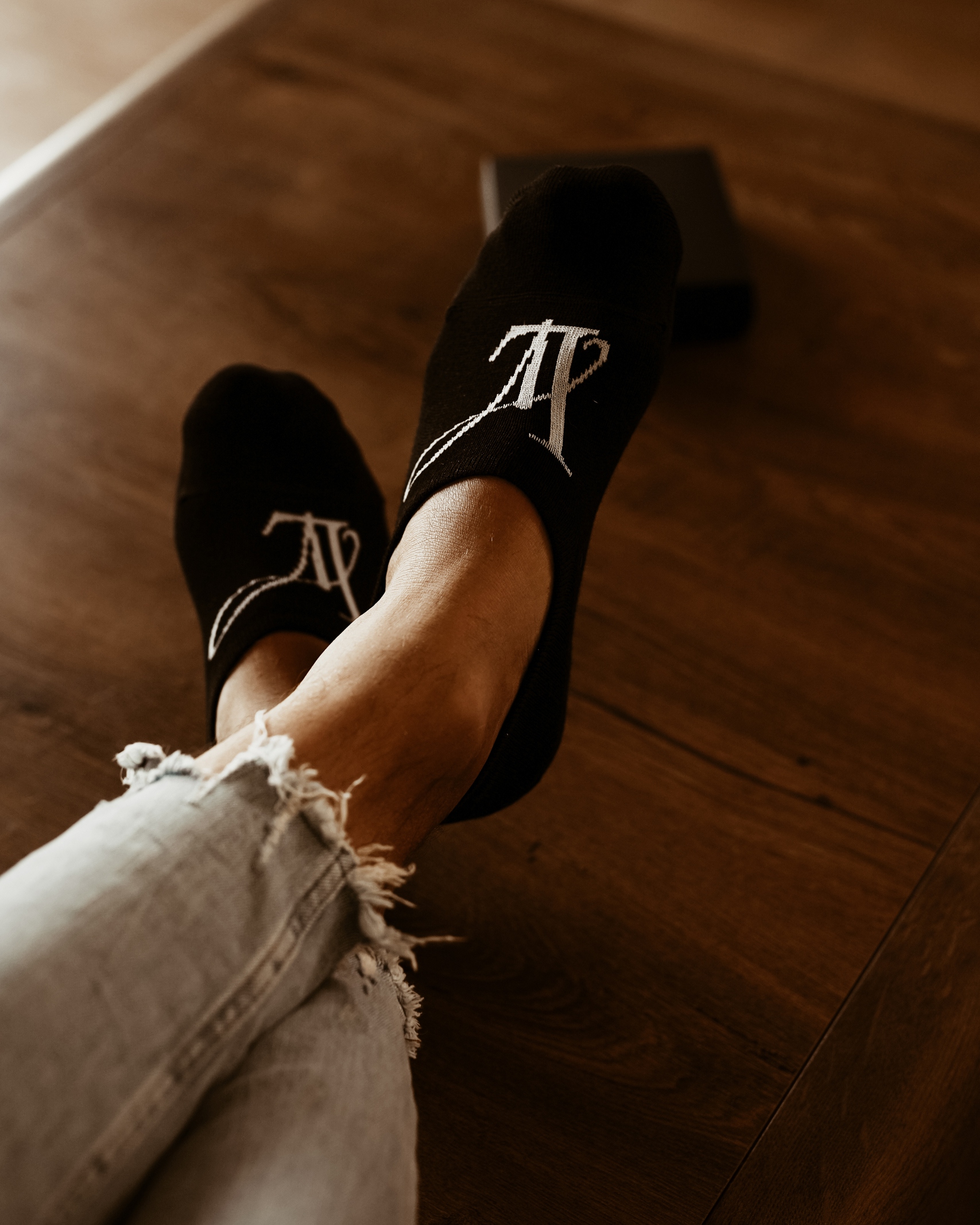 Skarpetki męskie Man Socks czarne vs white