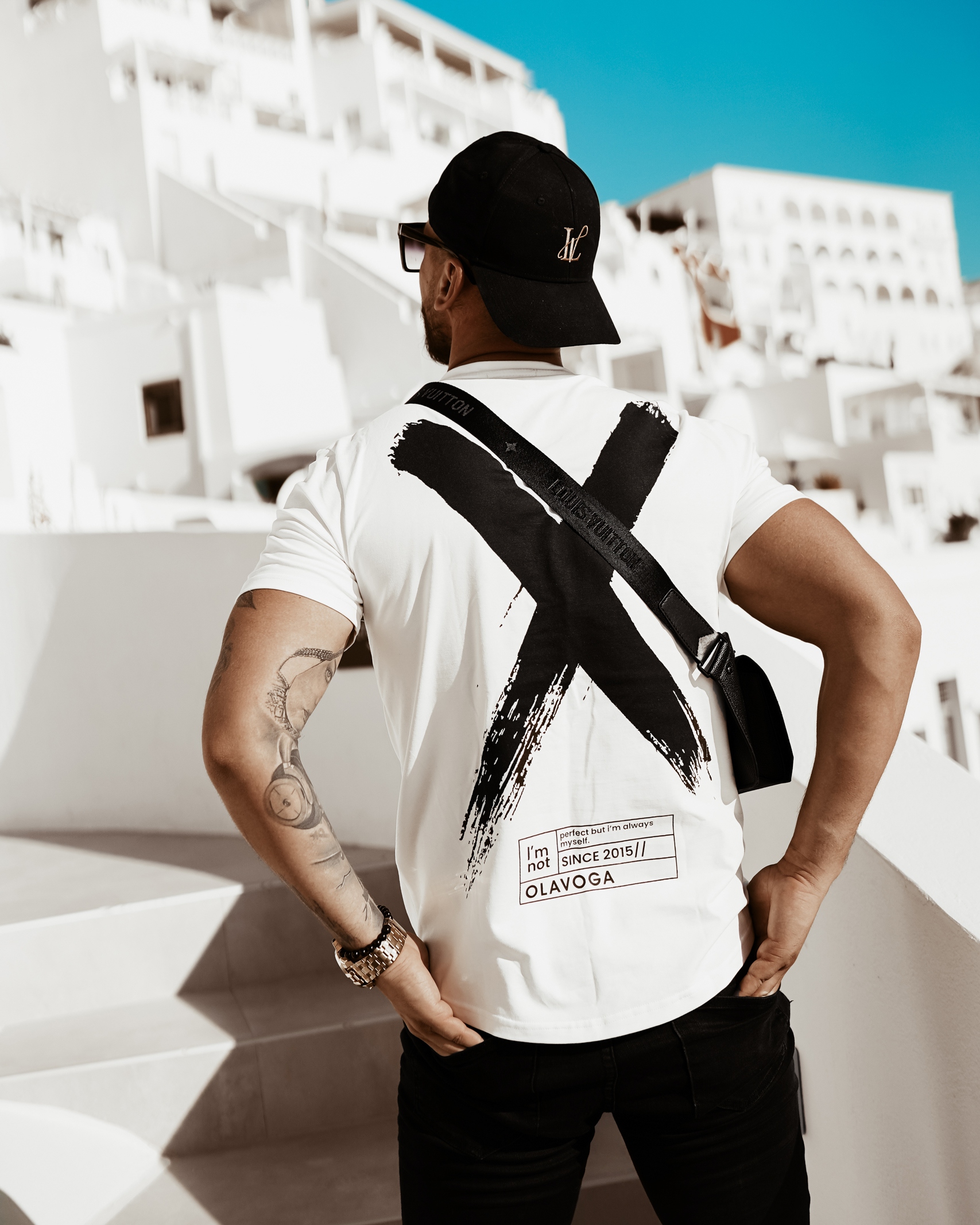 T-shirt męski I'm Not Ola Voga ecru