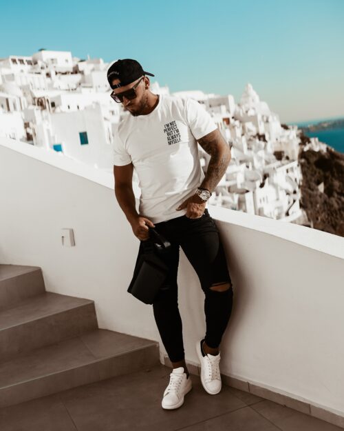 T-shirt męski I'm Not Ola Voga ecru