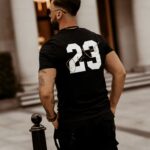 T-shirt męski O'la Voga 23OLV czarny