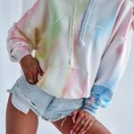 Bluza ombre Lovely Mix Ola Voga lila vs róż