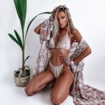 Bikini welurowe Velvet Summer Ola Voga beżowe