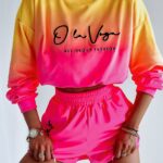 PREORDER Komplet Spring Ombre Ola Voga c. róż vs pomarańcz