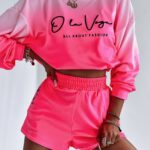 Komplet Spring Ombre Ola Voga j.róż vs neon róż