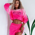 Komplet Spring Ombre Ola Voga j.róż vs neon róż