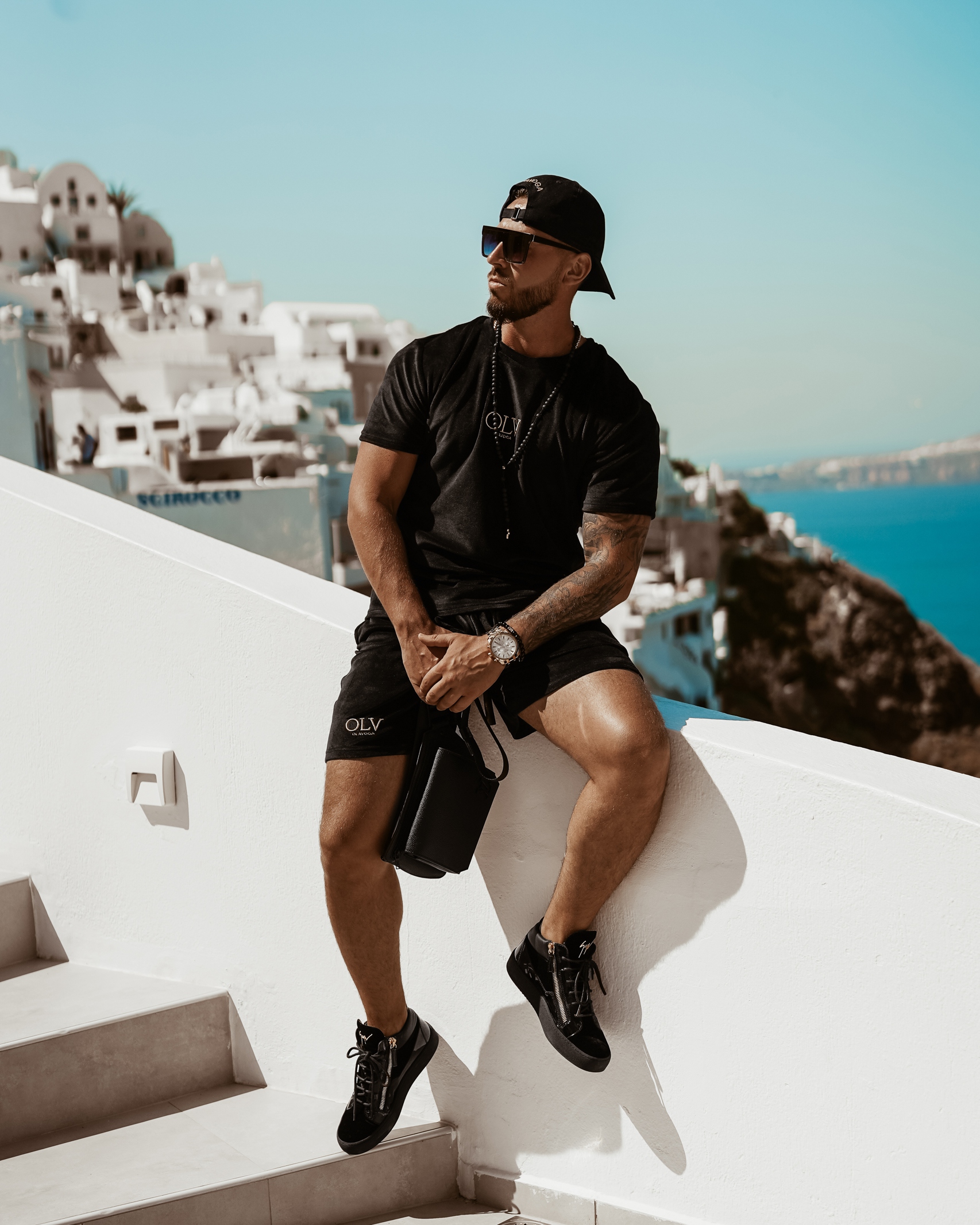 Komplet męski O'la Voga Velvet OLV Man czarny