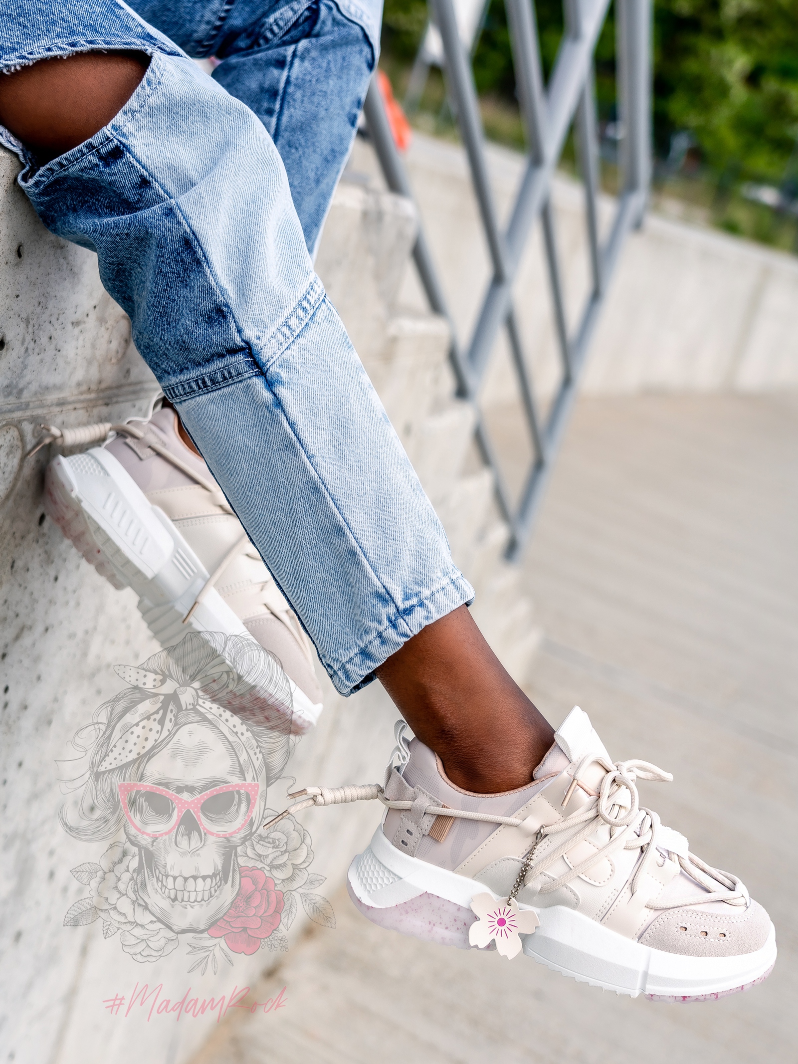 Buty sportowe Madam Gipsy beżowe