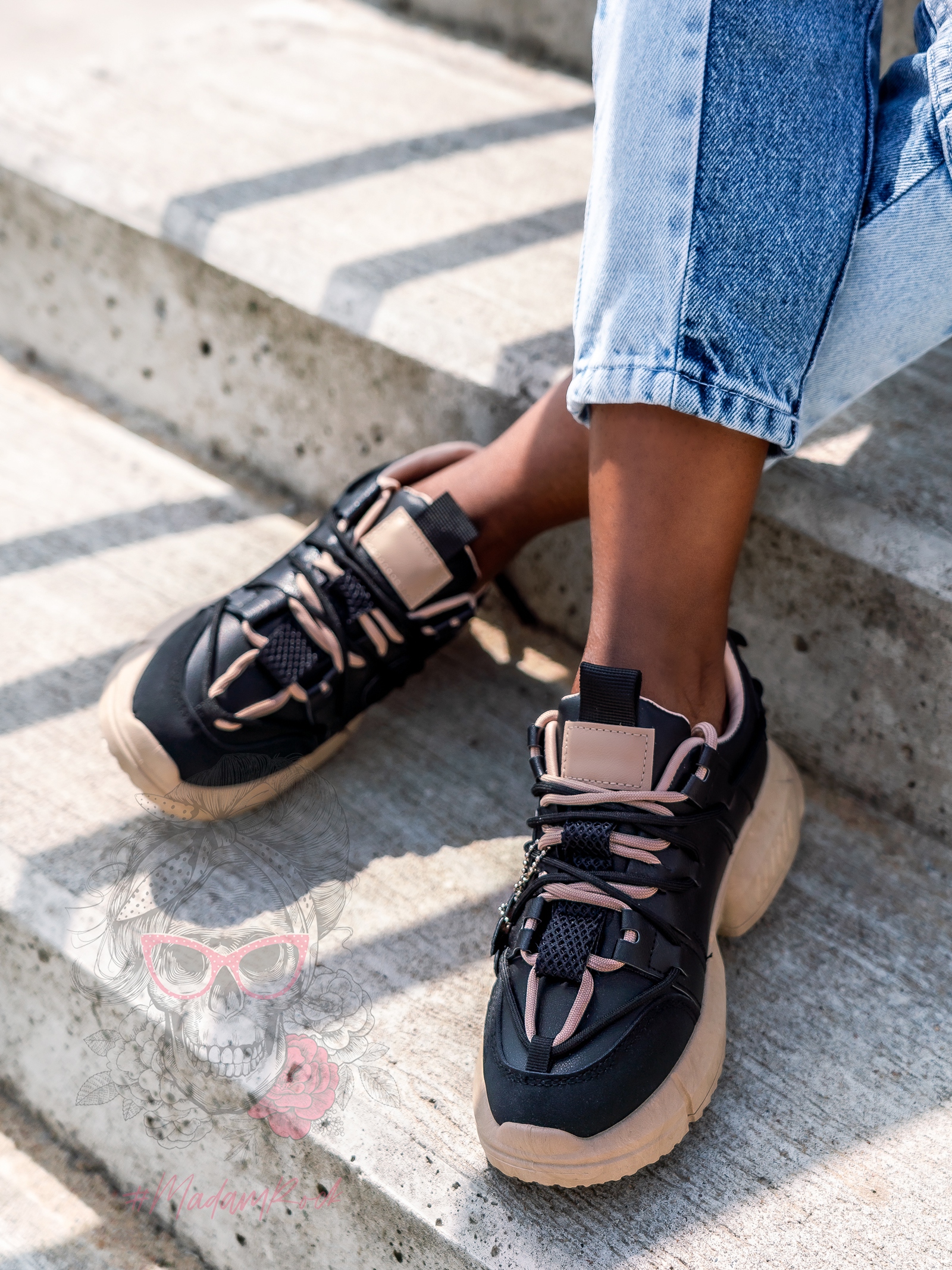 Buty sportowe Madam Gipsy czarne