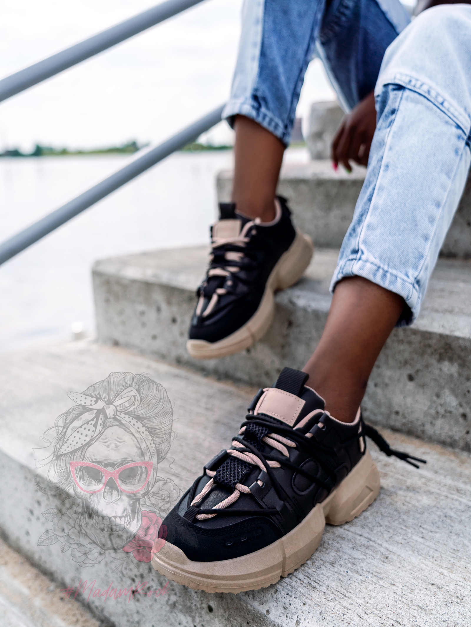 Buty sportowe Madam Gipsy czarne