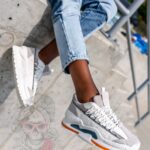 Buty sportowe Madam Shark białe