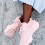 Buty sportowe Madam Rubis pudrowe