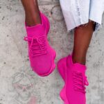 Buty sportowe Madam Rubis amarantowe