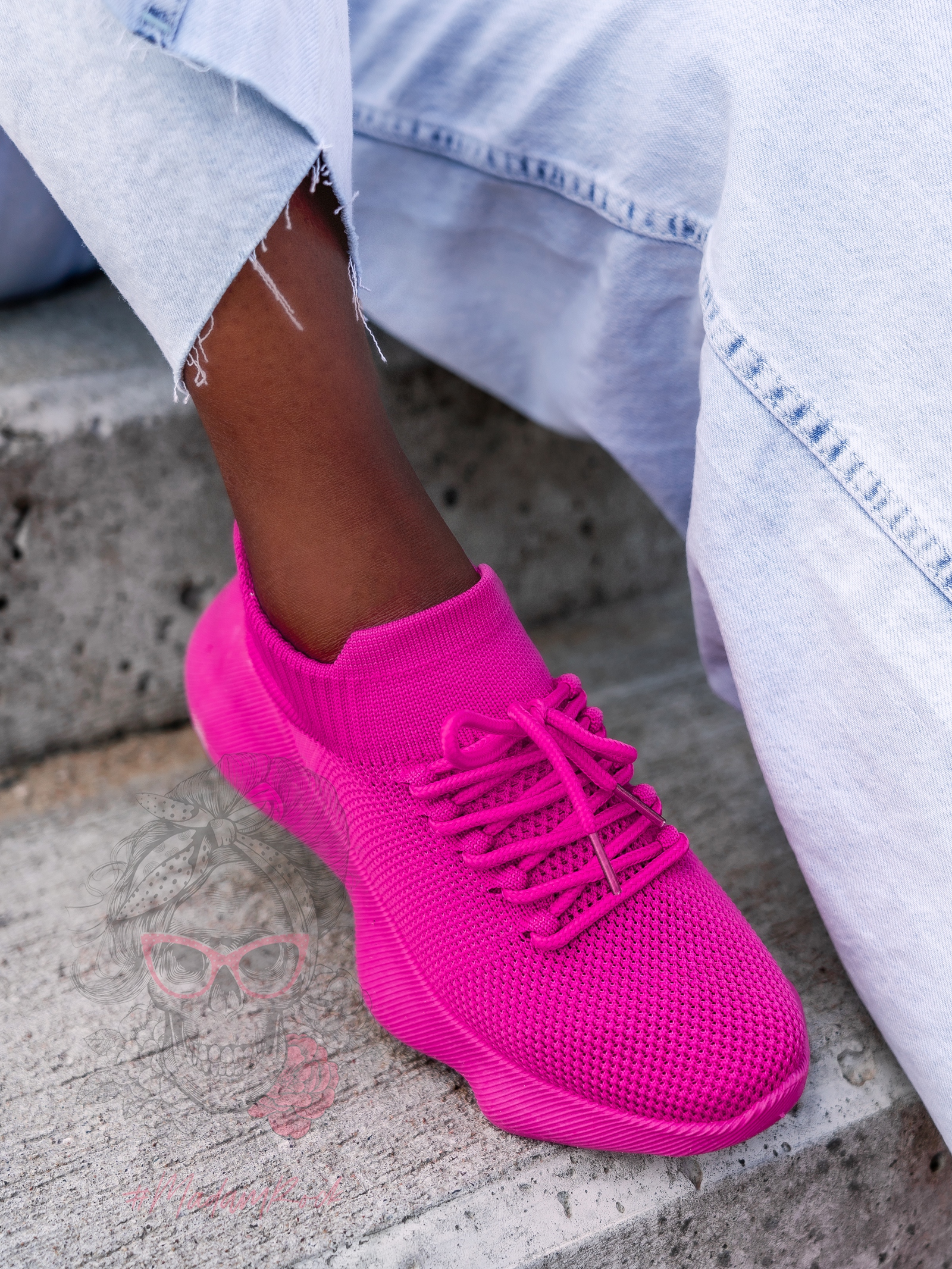 Buty sportowe Madam Rubis amarantowe Buty sportowe Madam Rubis amarantowe