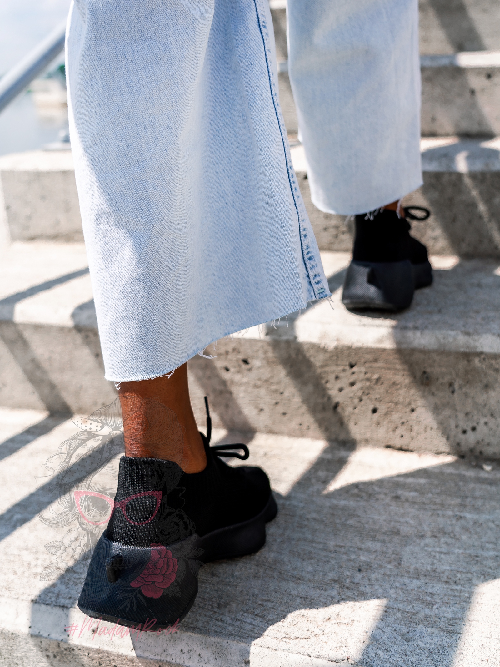 Buty sportowe Madam Rubis czarne Buty sportowe Madam Rubis czarne