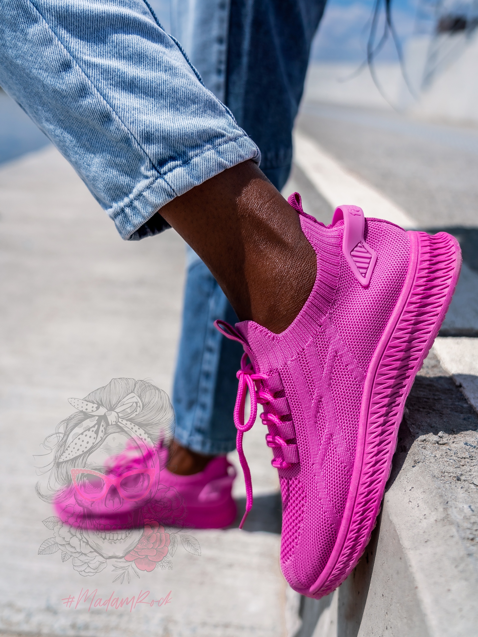 Buty sportowe Madam Sellso fuksja