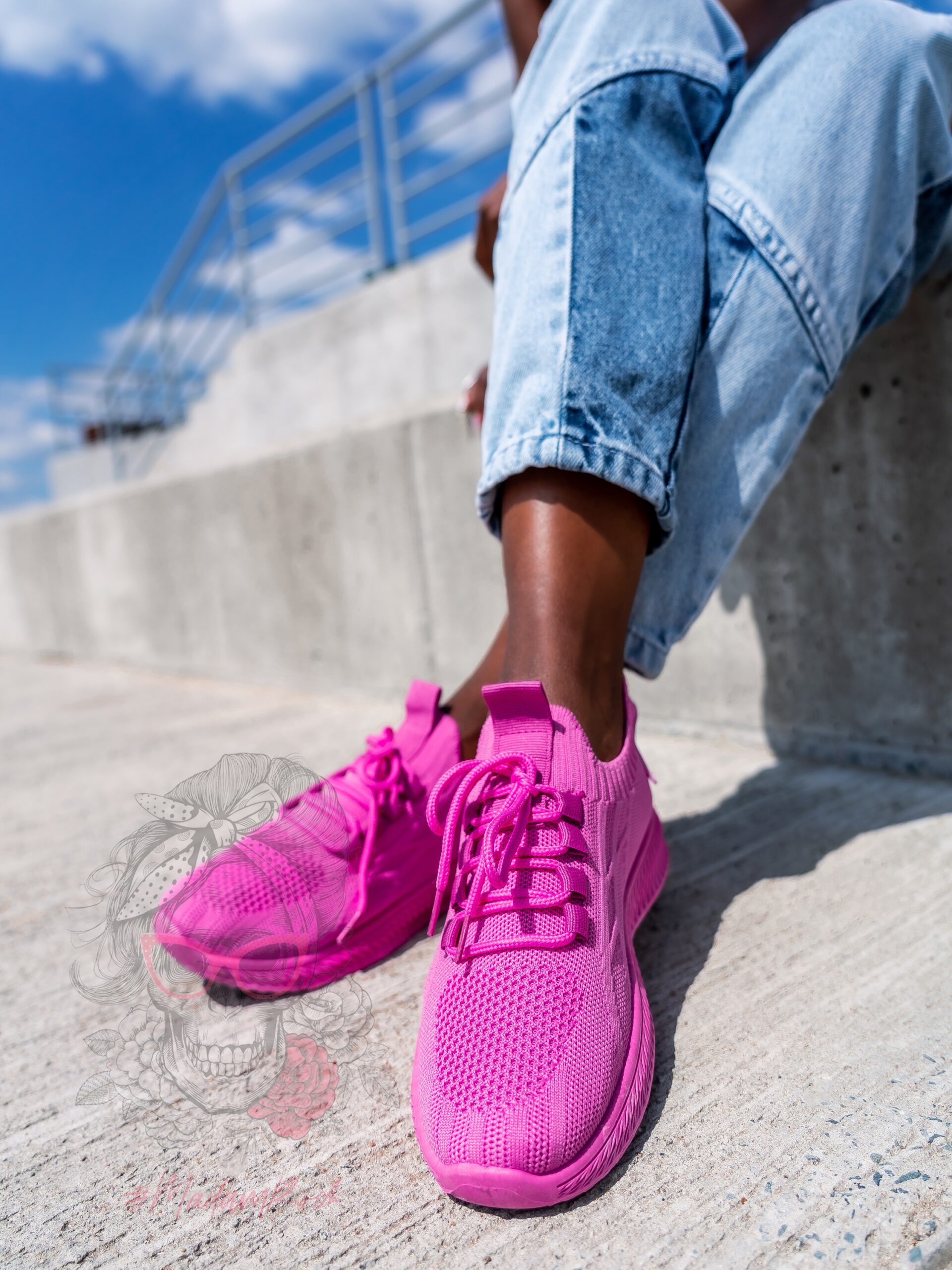 Buty sportowe Madam Sellso fuksja