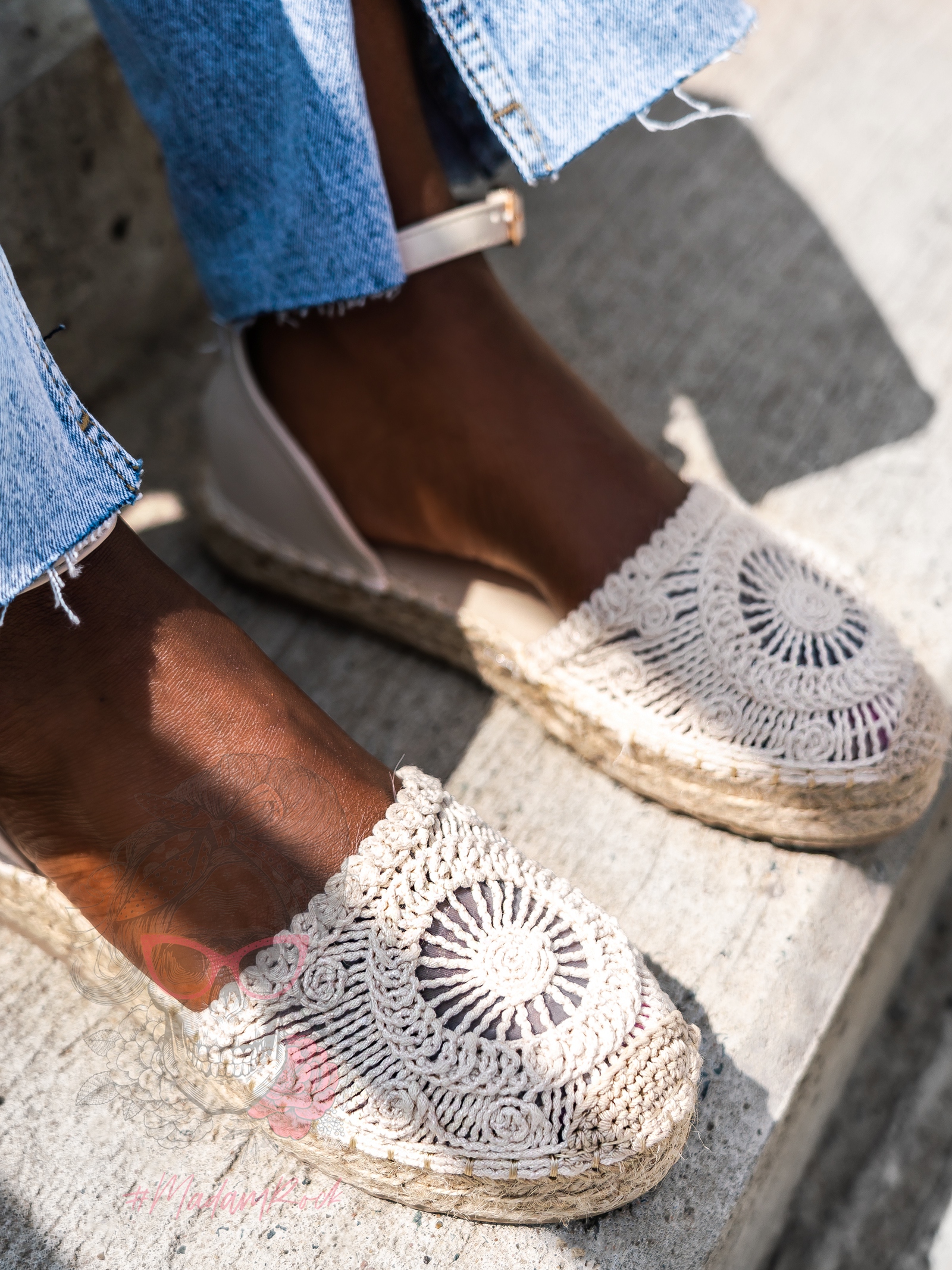 Espadryle plecione Madam Yokoko beżowe Espadryle plecione Madam Yokoko beżowe