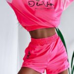 Komplet Spring Ombre Ola Voga j.róż vs neon róż