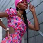 Sukienka letnia Wakaiki fuksja