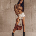 Top hiszpanka Hot Top karmelowy