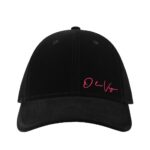 Czapka z daszkiem O'la Voga Velvet Cup czarna vs neon róż