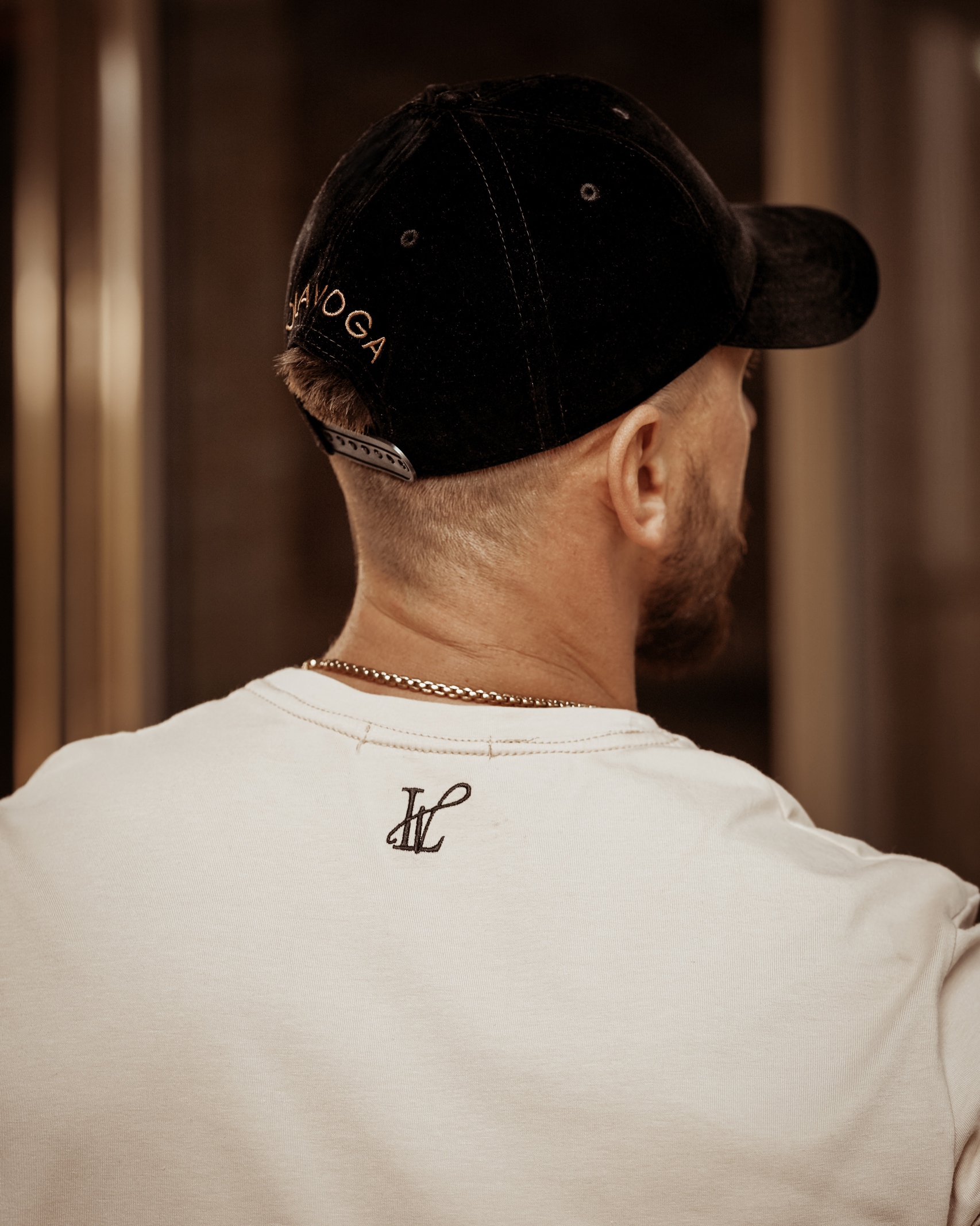 Czapka z daszkiem O'la Voga Velvet Cup LV czarna vs gold