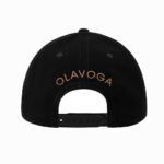 Czapka z daszkiem O'la Voga Velvet Cup LV czarna vs gold