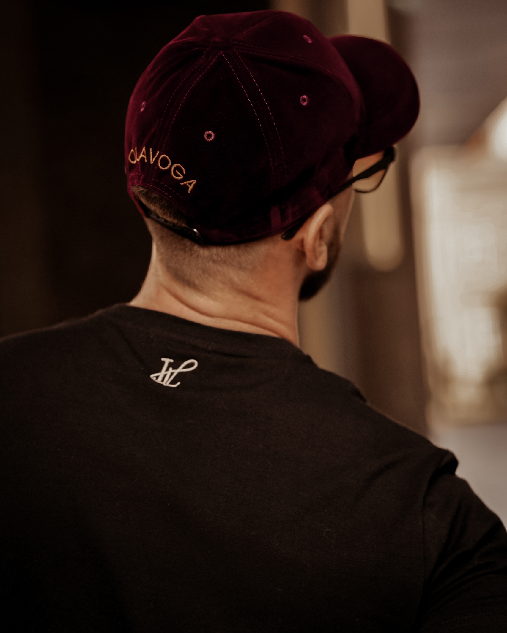 Czapka z daszkiem O'la Voga Velvet Cup LV bordowa vs gold Czapka z daszkiem O'la Voga Velvet Cup LV bordowa vs gold