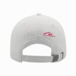 Czapka z daszkiem O'la Voga Ripped Cup biała vs neon róż