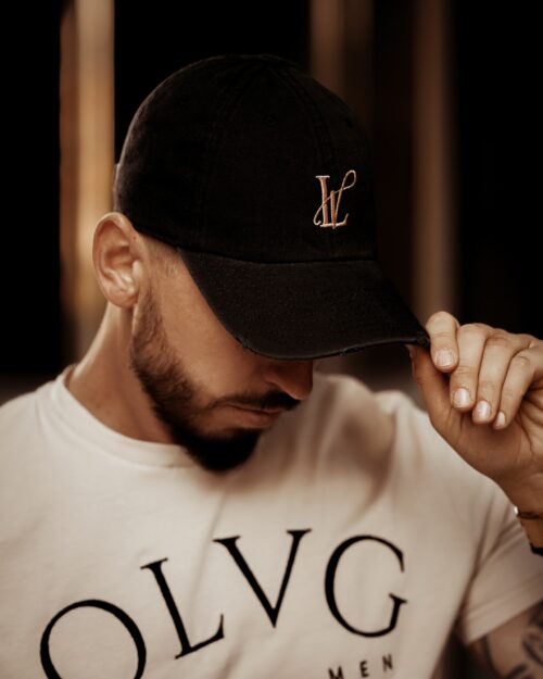 Czapka z daszkiem O'la Voga Ripped Cup LV czarna vs gold