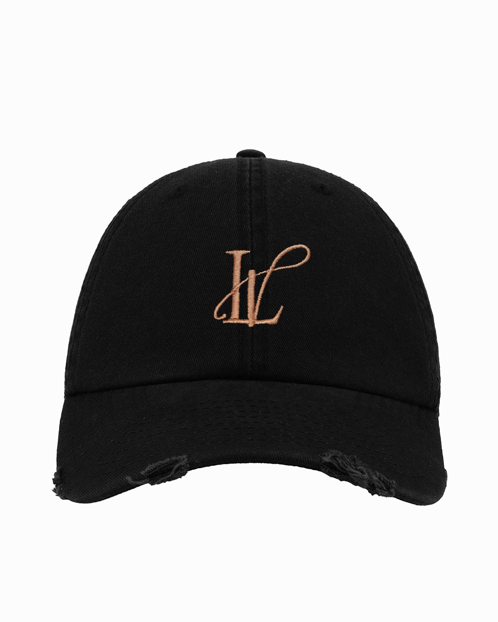 Czapka z daszkiem O'la Voga Ripped Cup LV czarna vs gold Czapka z daszkiem O'la Voga Ripped Cup LV czarna vs gold